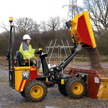 Site dumper hire London for construction work